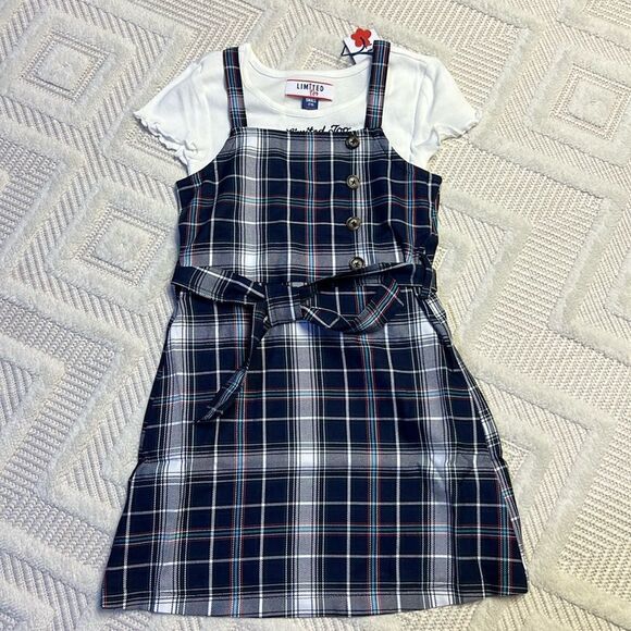 LIMITED TOO - Overall Dress with Separate Shirt - Picture 1 of 6